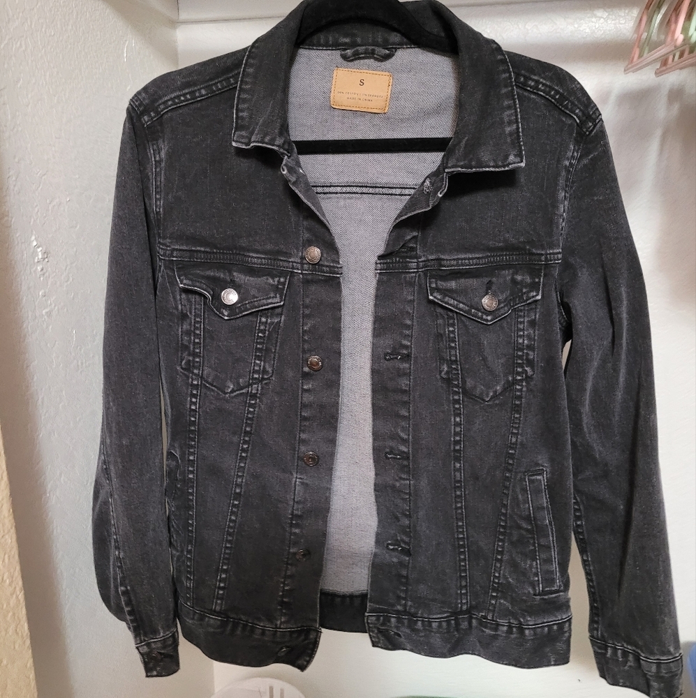 Black Denim Jacket SIZE S